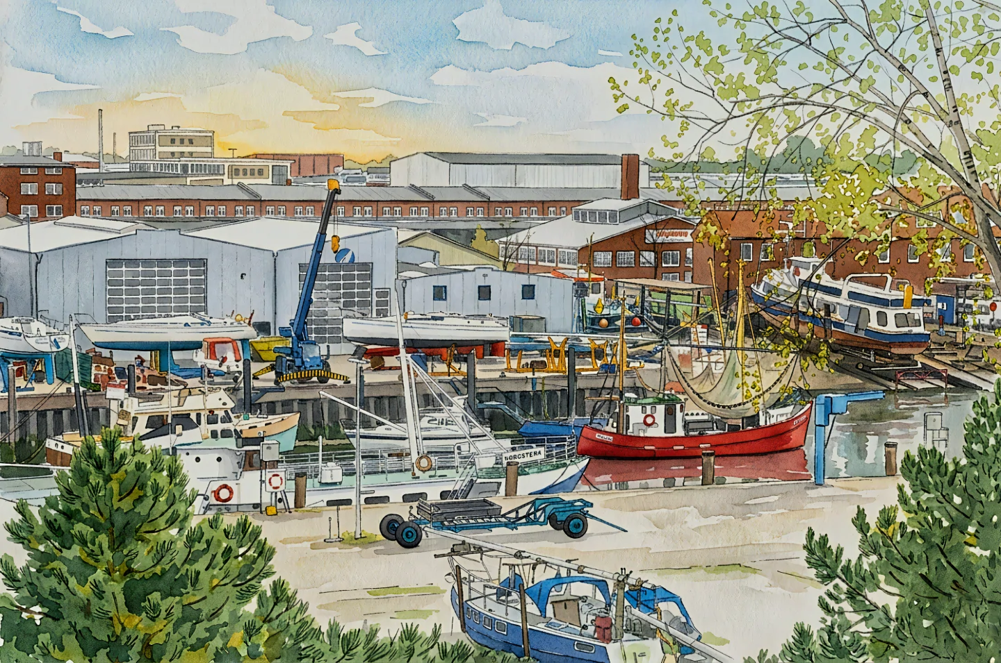 Boots- und Schiffswerft