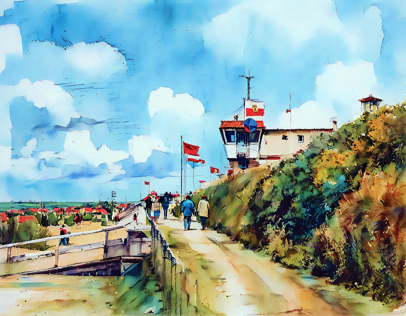 Duhner Strandpromenade