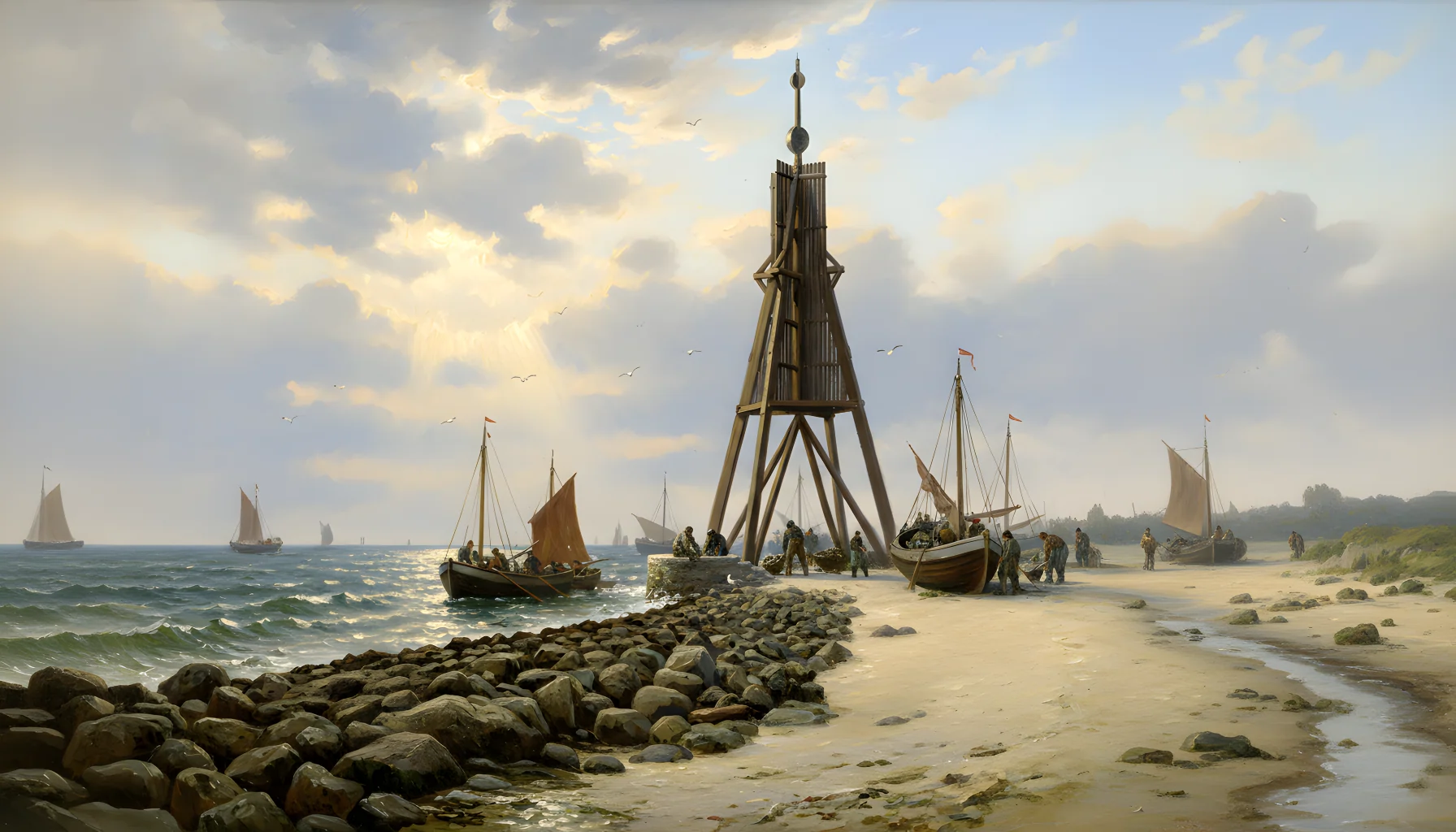 Cuxhaven – An der Kugelbake