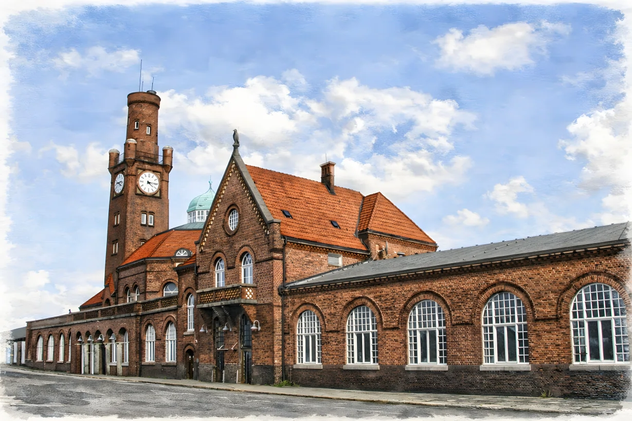 Die Hapag Hallen Cuxhaven