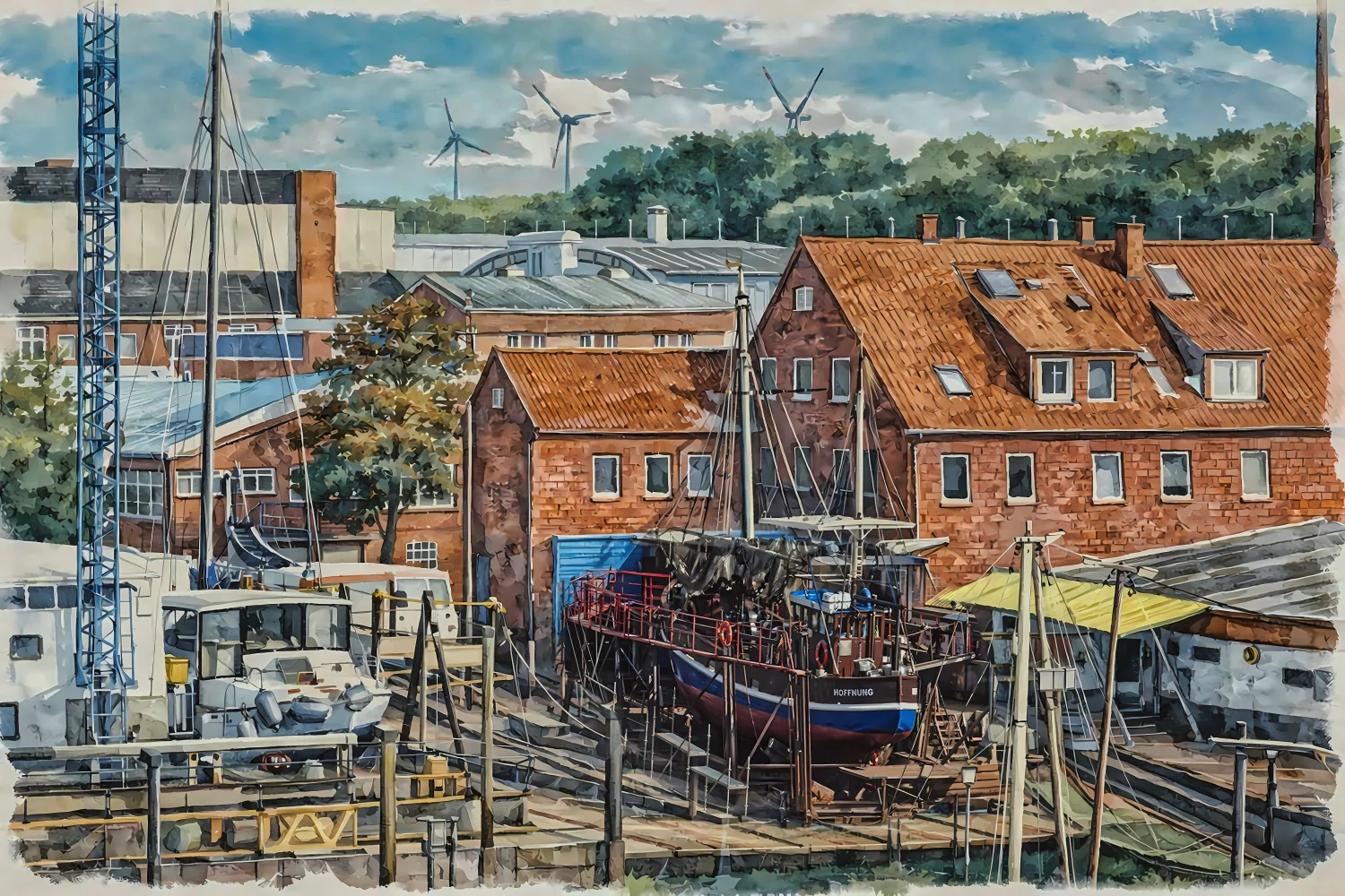 Cuxhaven – In der Werft