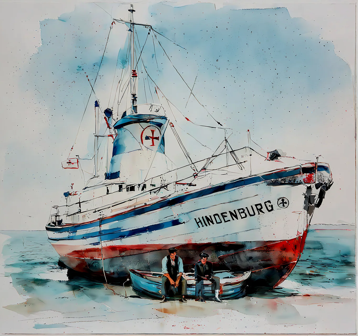 Cuxhaven – Auflaufende Tide