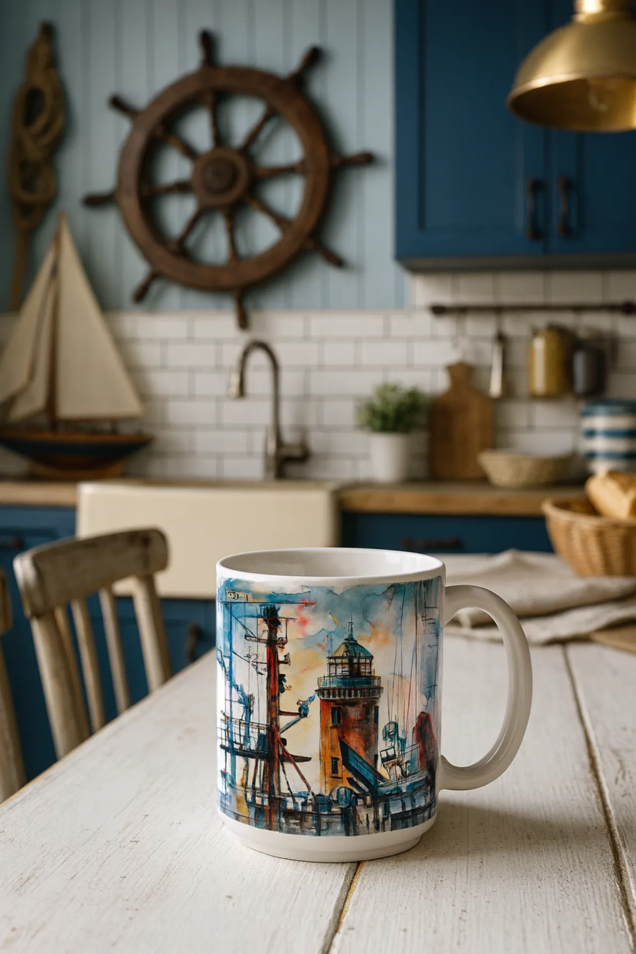 Personalisierte Tassen mit Motiven aus Cuxhaven